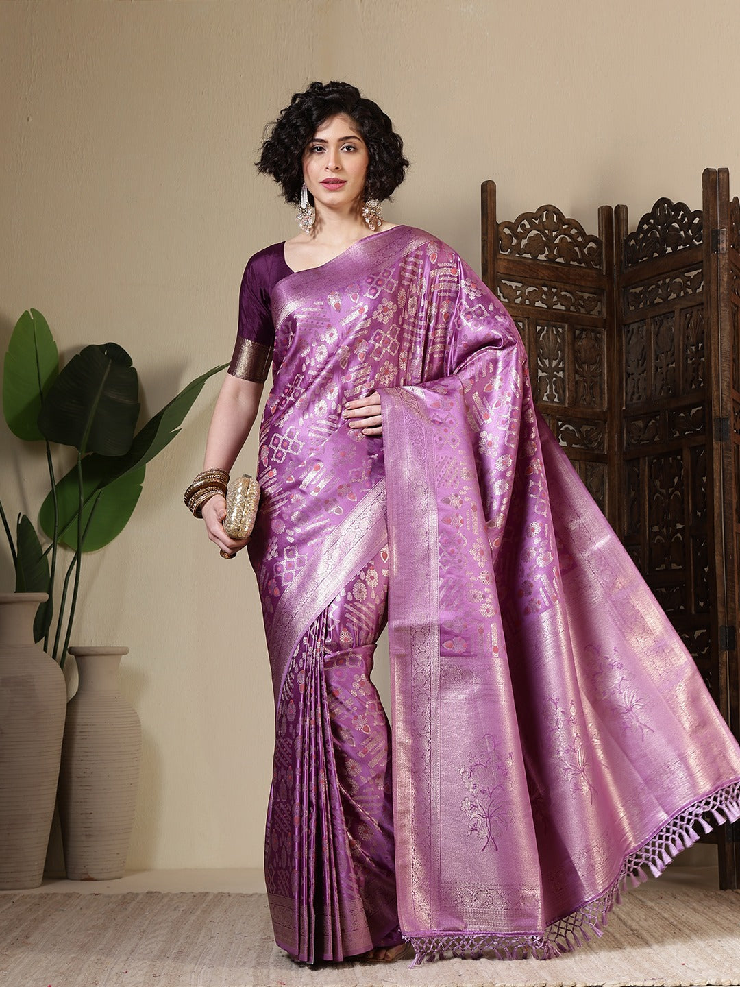 Woven Design Art Silk Saree