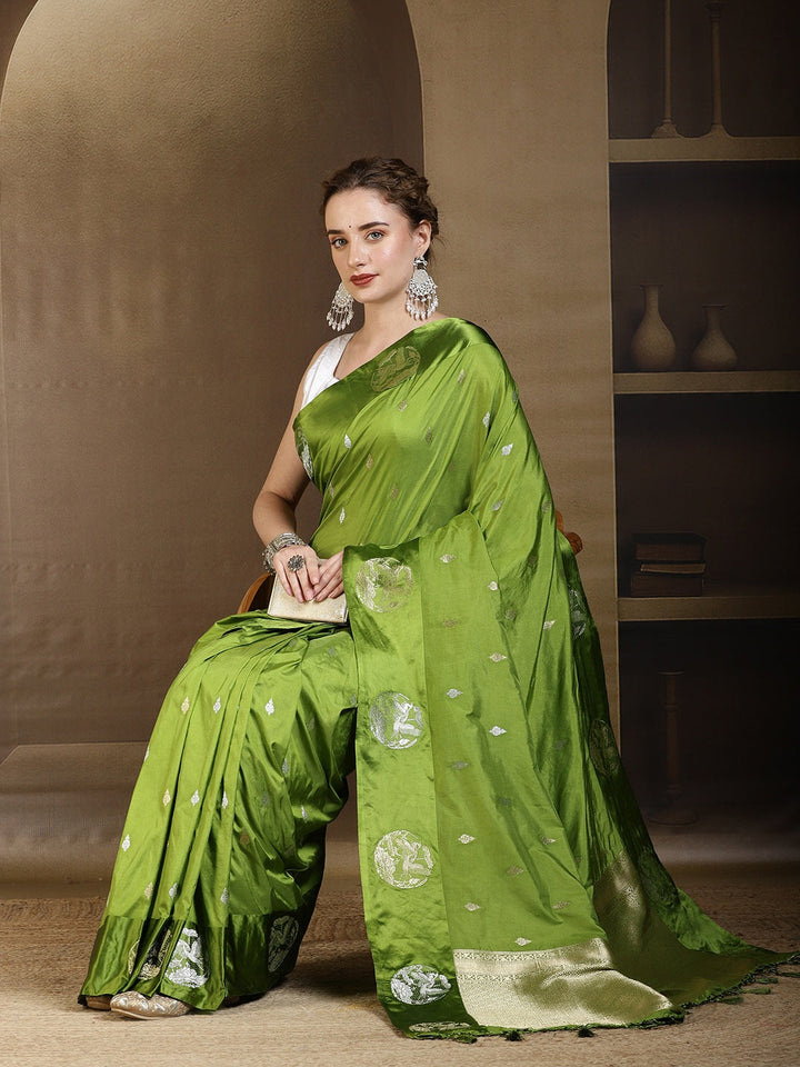 Woven Design Art Silk Saree