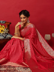 Woven Design Art Silk Gazari Saree