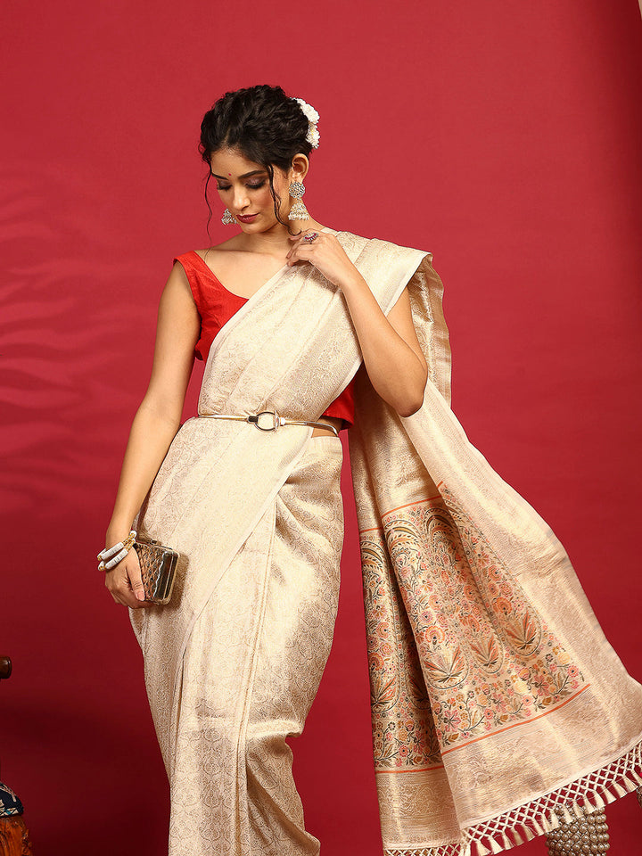 Woven Design Art Silk Saree