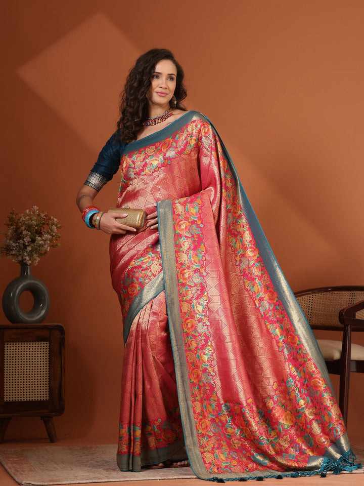 Woven Design Dola Silk Saree