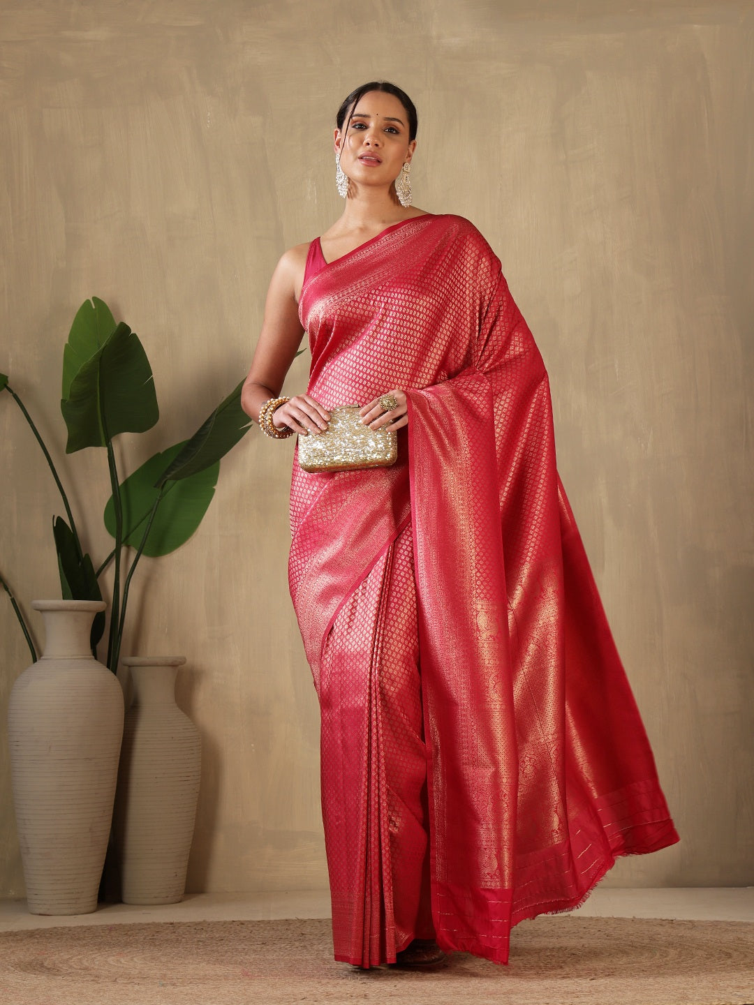 Woven Design Art Silk Saree