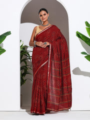 Digital Printed Art Silk Saree