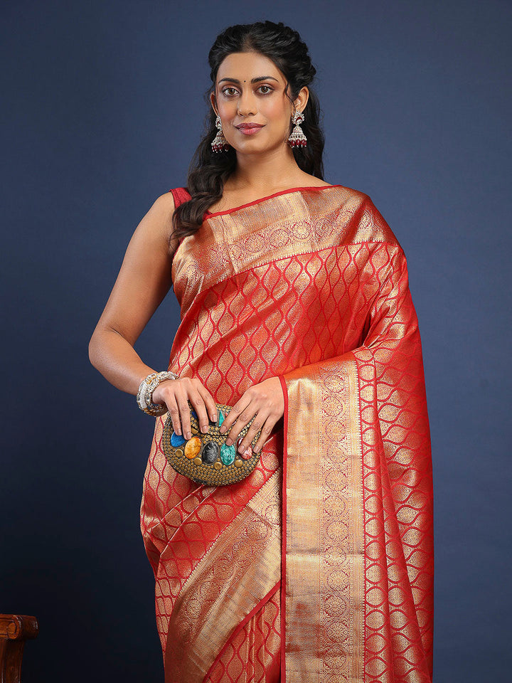 Woven Design Art Silk Saree