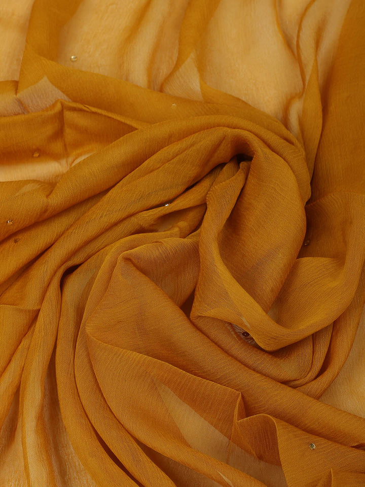 Woven Design Chanderi Unstitched Suit With Pant &amp; Dupatta