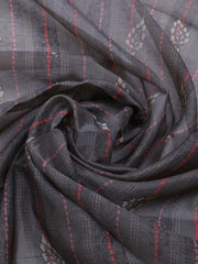 Printed Chanderi Unstitched Suit With Dupatta