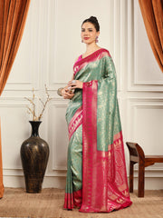 Woven Design Art Silk Saree