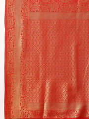 Zari Jaal Woven Handloom Saree