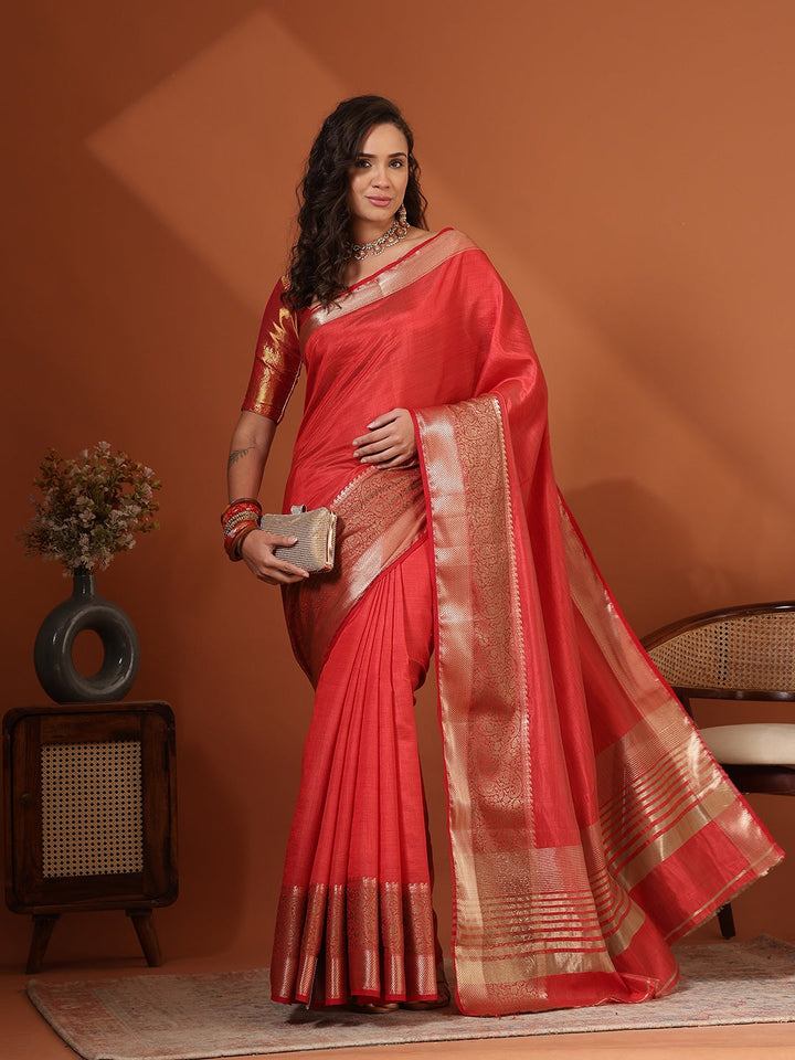 Woven Design Art Silk Saree