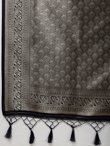 Zari Jaal Woven Handloom Saree