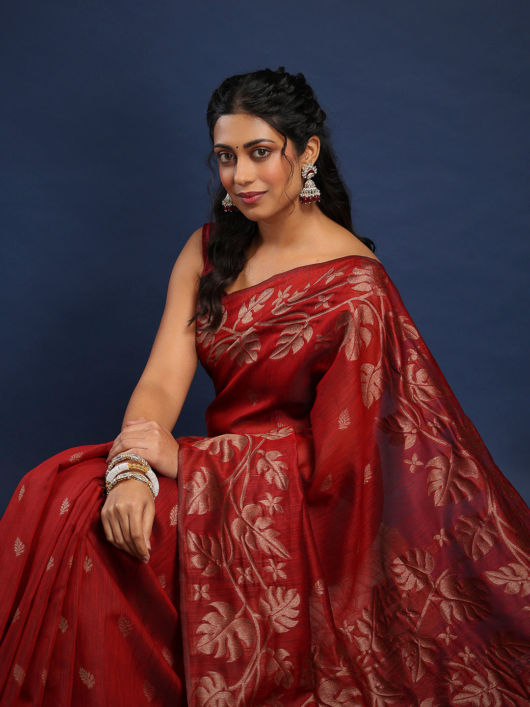 Woven Design Art Silk Saree