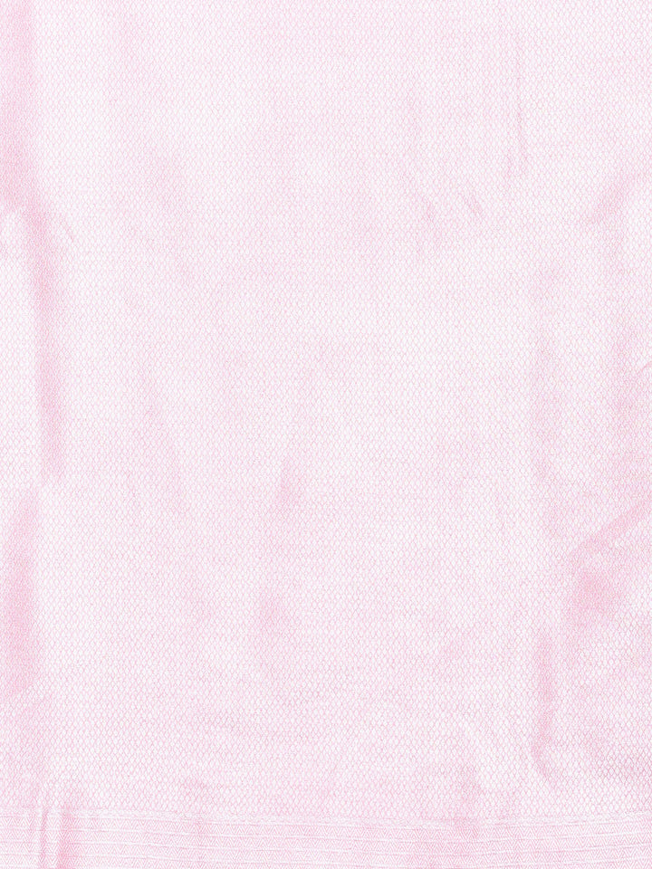 Zari Jaal Brocade Handloom Woven Saree