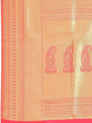 Zari Booti Woven Handloom Saree