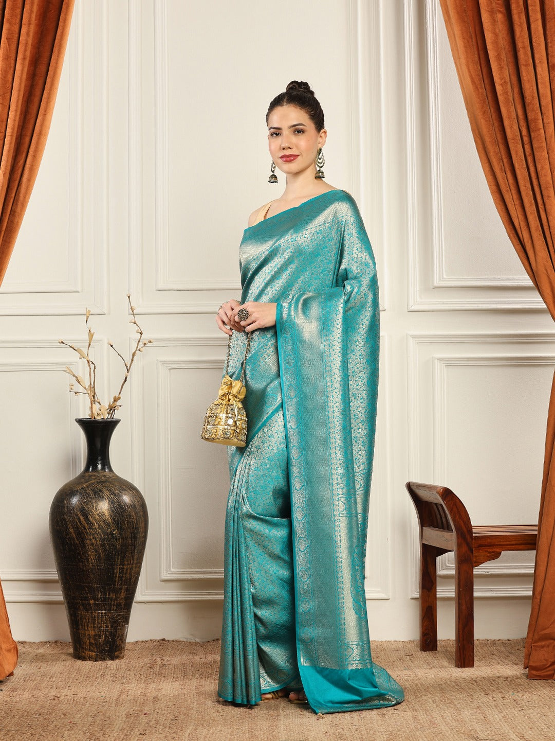 Woven Design Art Silk Saree