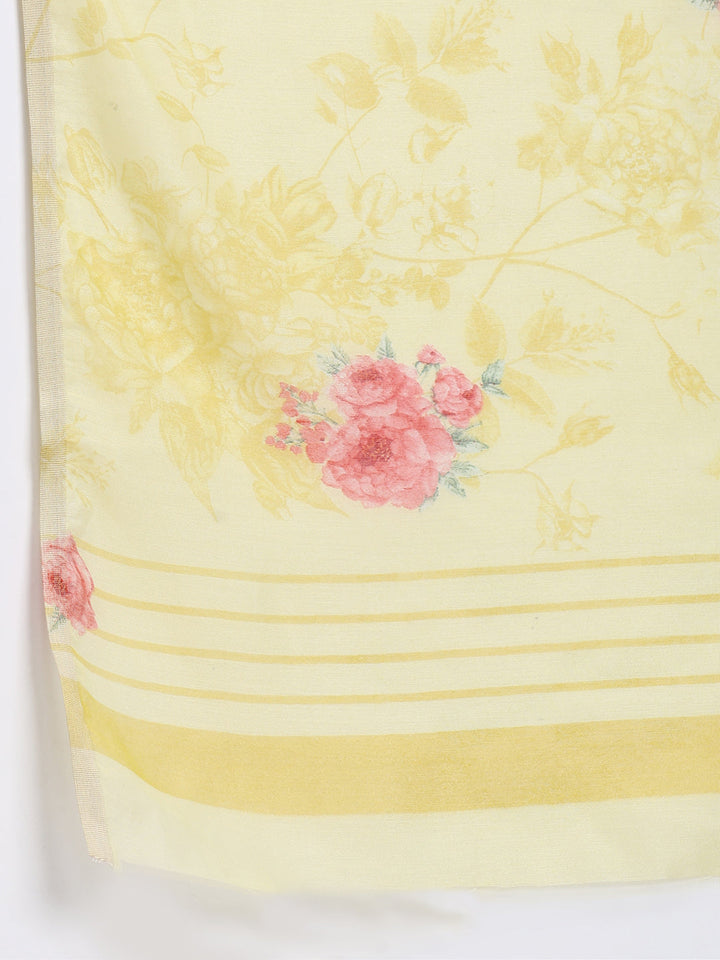 Maheshwari Printed Dola Cotton Saree