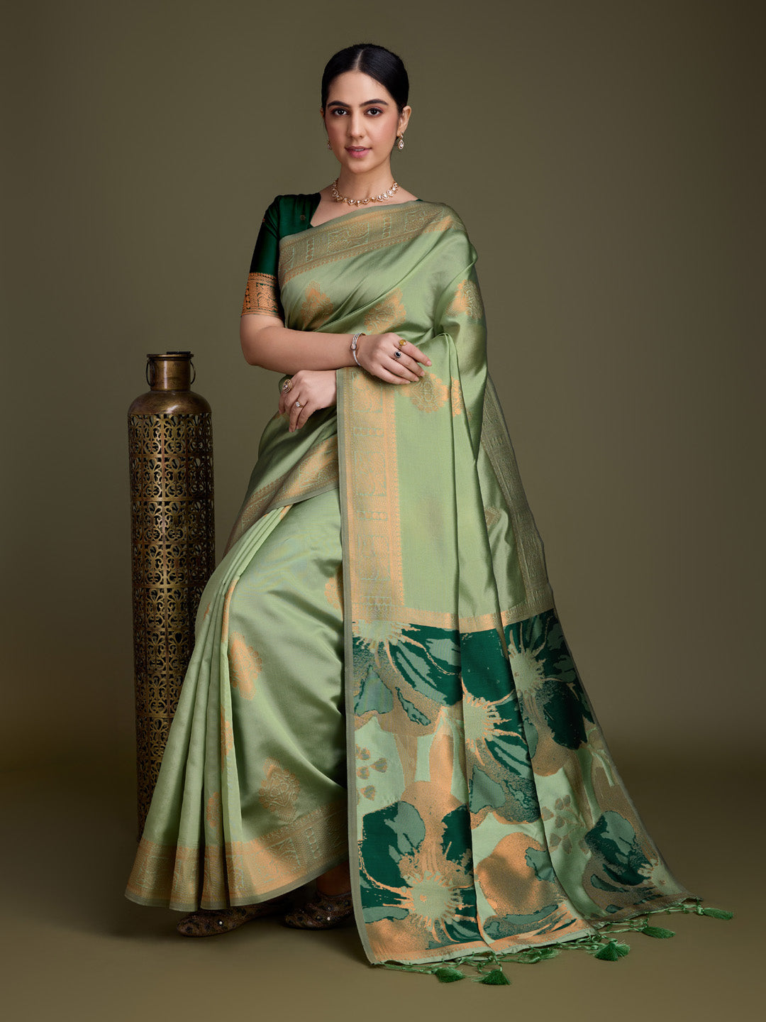 Woven Design Art Silk Saree