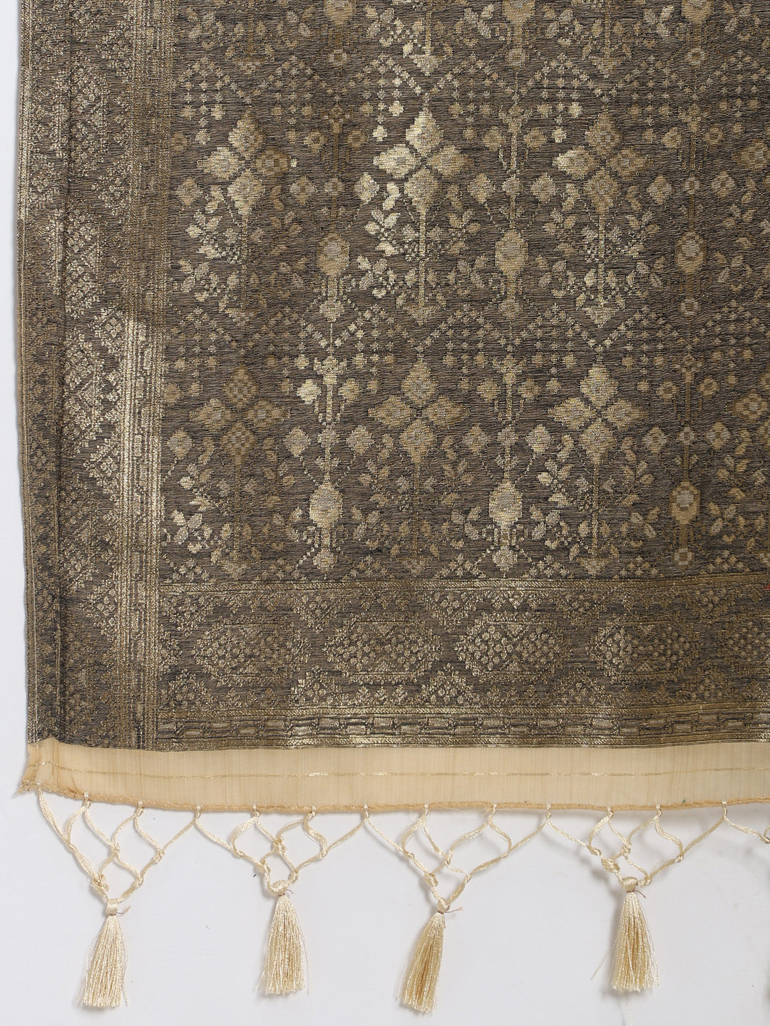 Zari Jaal Art Silk Woven Saree
