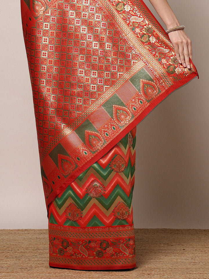 Woven Design Art Silk Saree