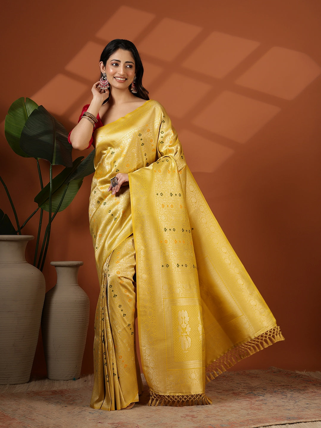 Woven Design Art Silk Saree