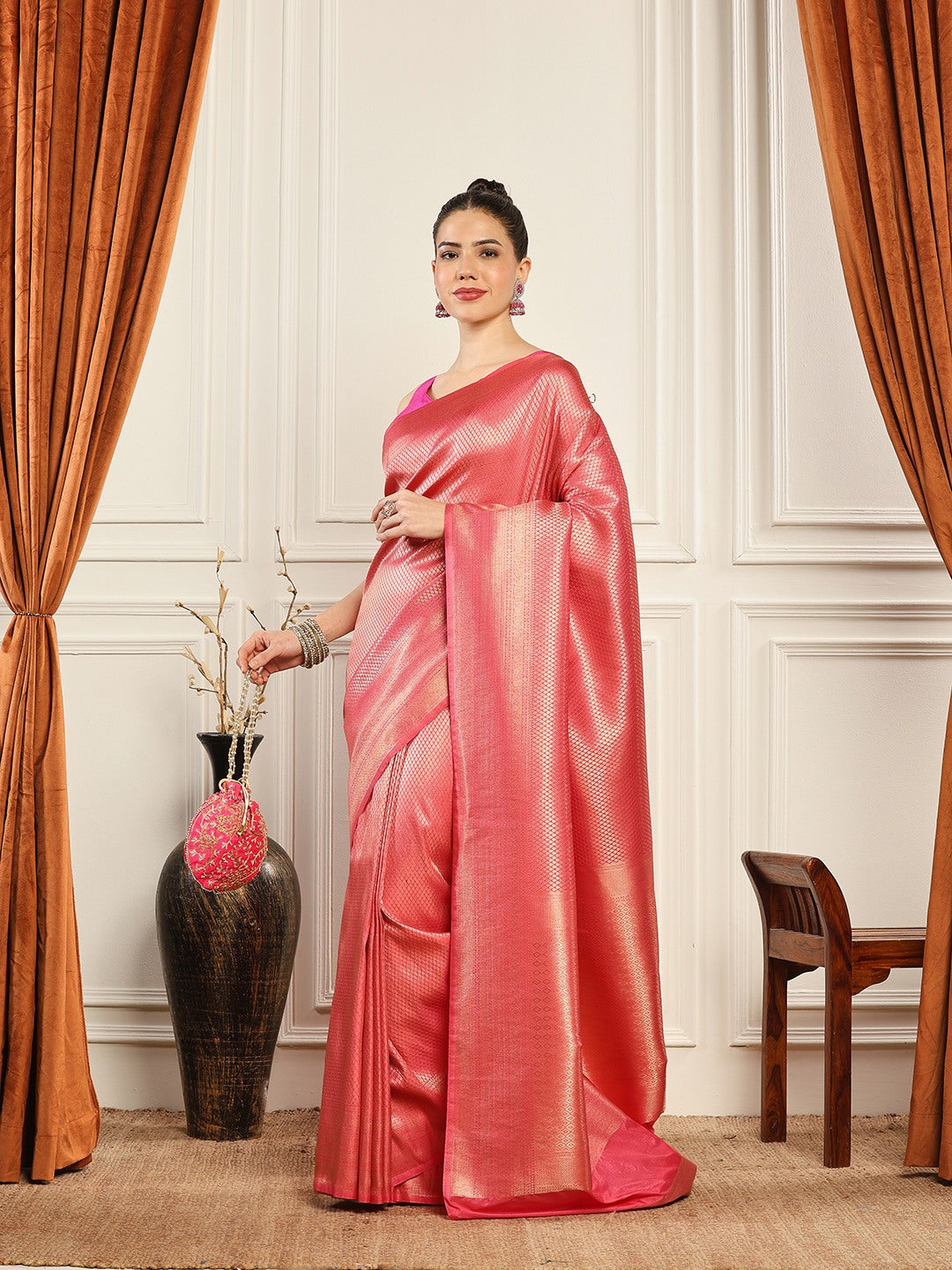 Woven Design Art Silk Saree
