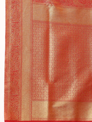 Zari Jaal Woven Handloom Saree