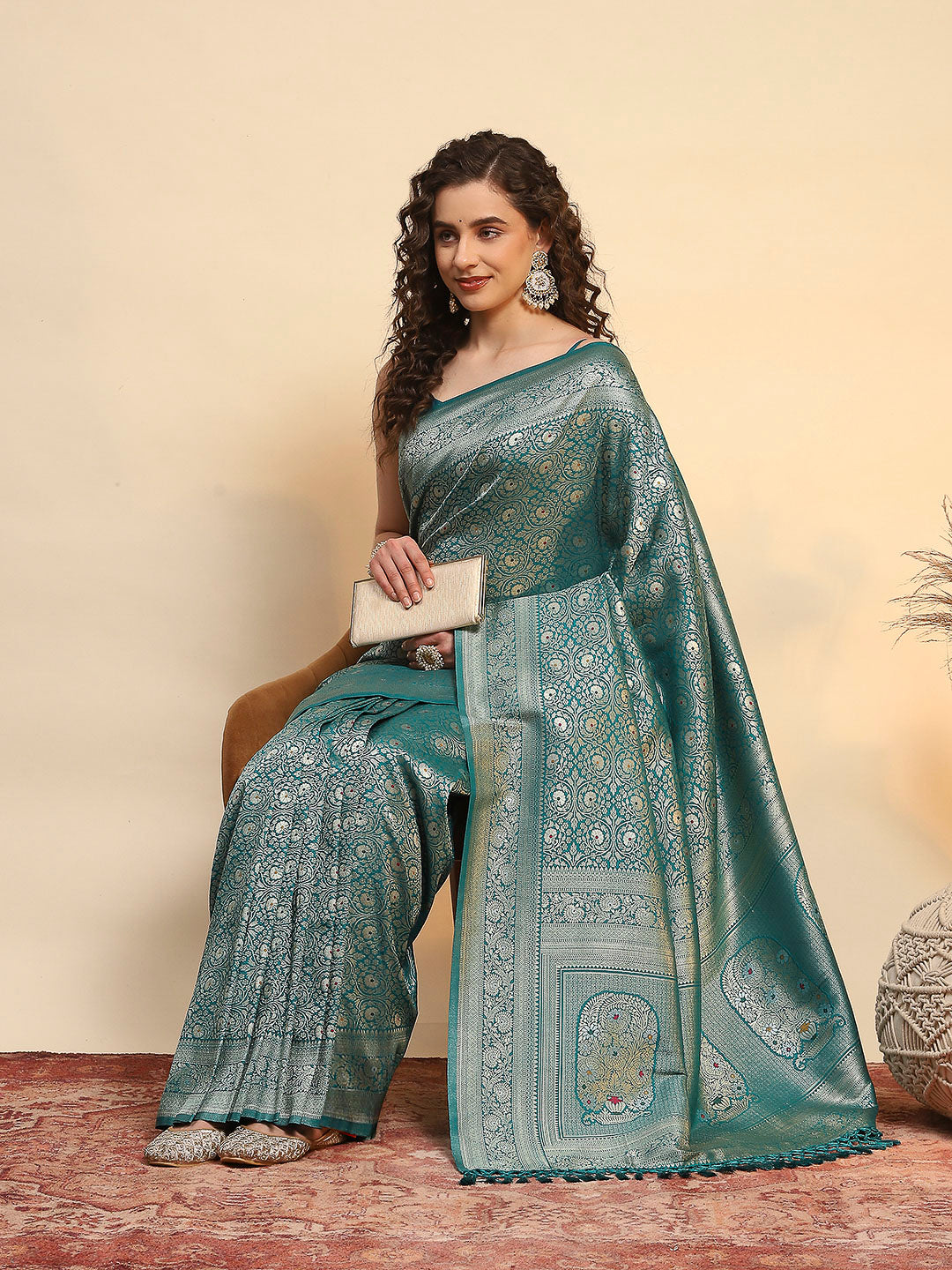 Woven Design Art Silk Saree