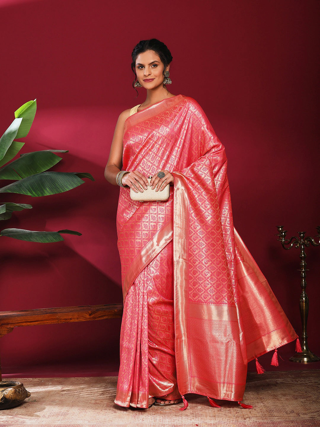 Woven Design Art Silk Saree