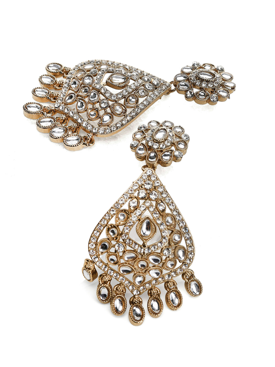 Gold White Jewellery Pair