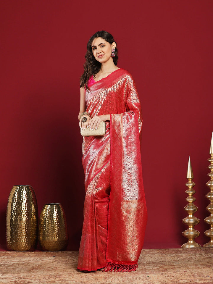 Woven Design Art Silk Saree