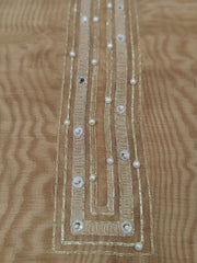 Printed Cotton Blend Unstitched Suit With Pant & Dupatta