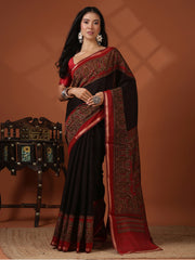 Printed Art Silk Saree