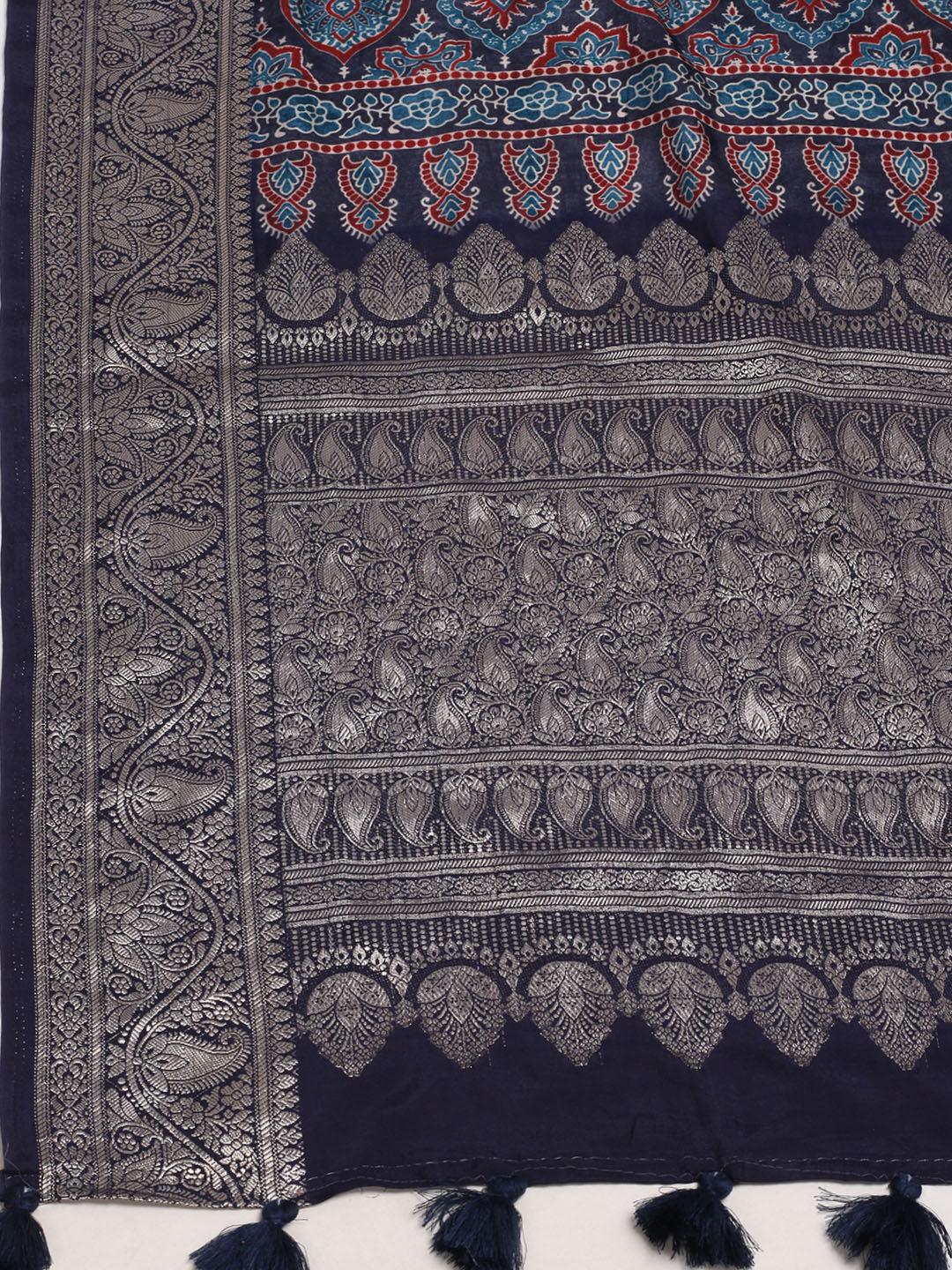 Printed Art Silk Saree