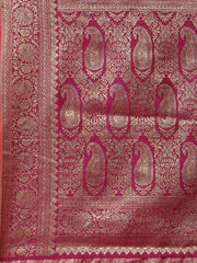 Zari Jaal Woven Handloom Saree