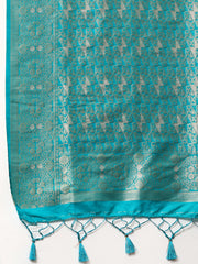 Zari Jaal Woven Handloom Saree