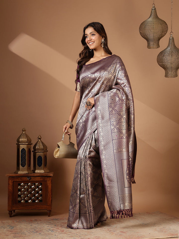 Woven Design Art Silk Saree