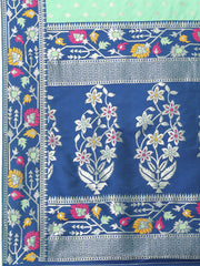 Zari Jaal Embroidery Banarasi Saree