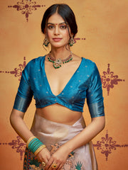 Printed Art Silk Saree