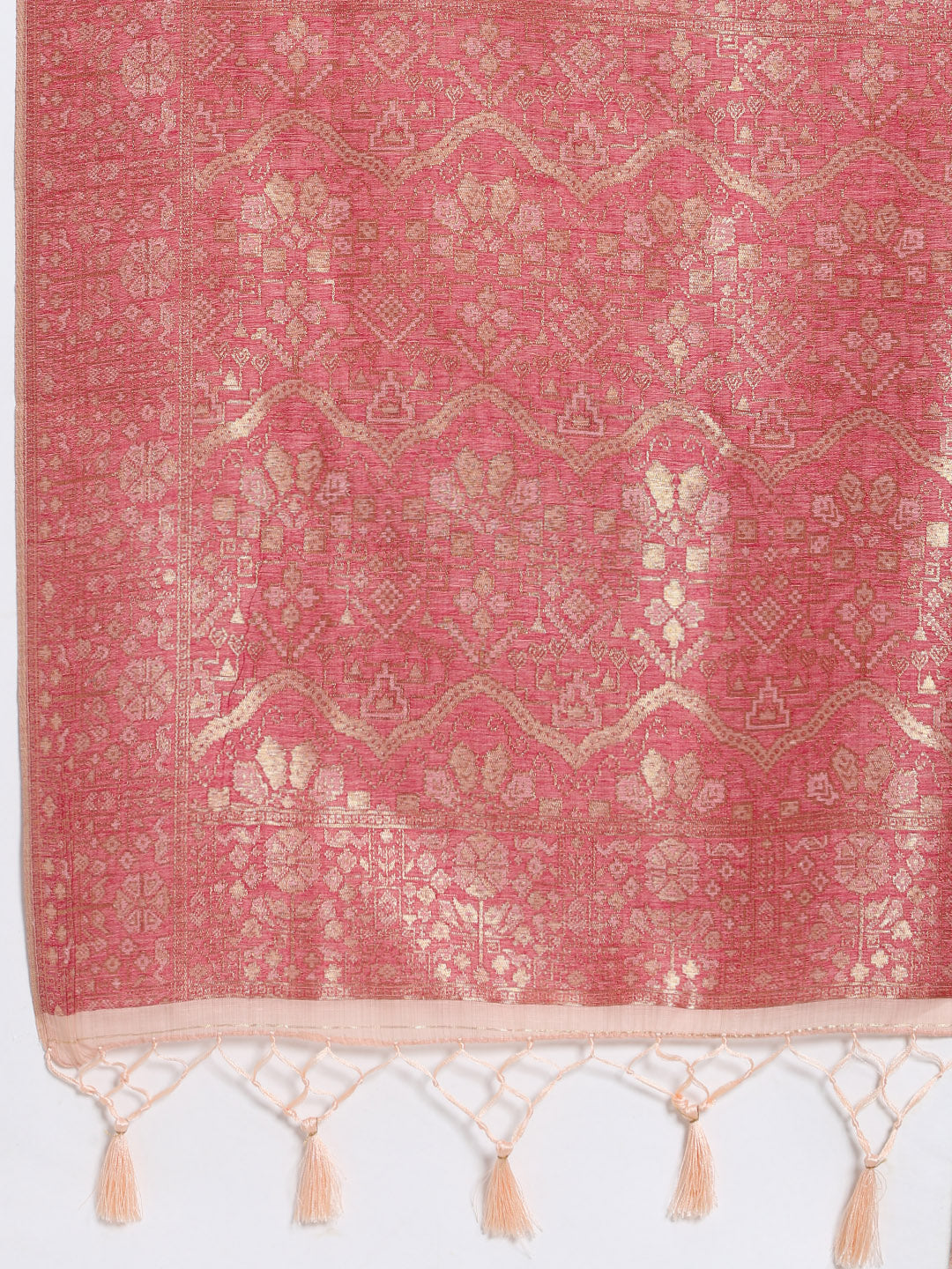 Zari Jaal Art Silk Woven Saree