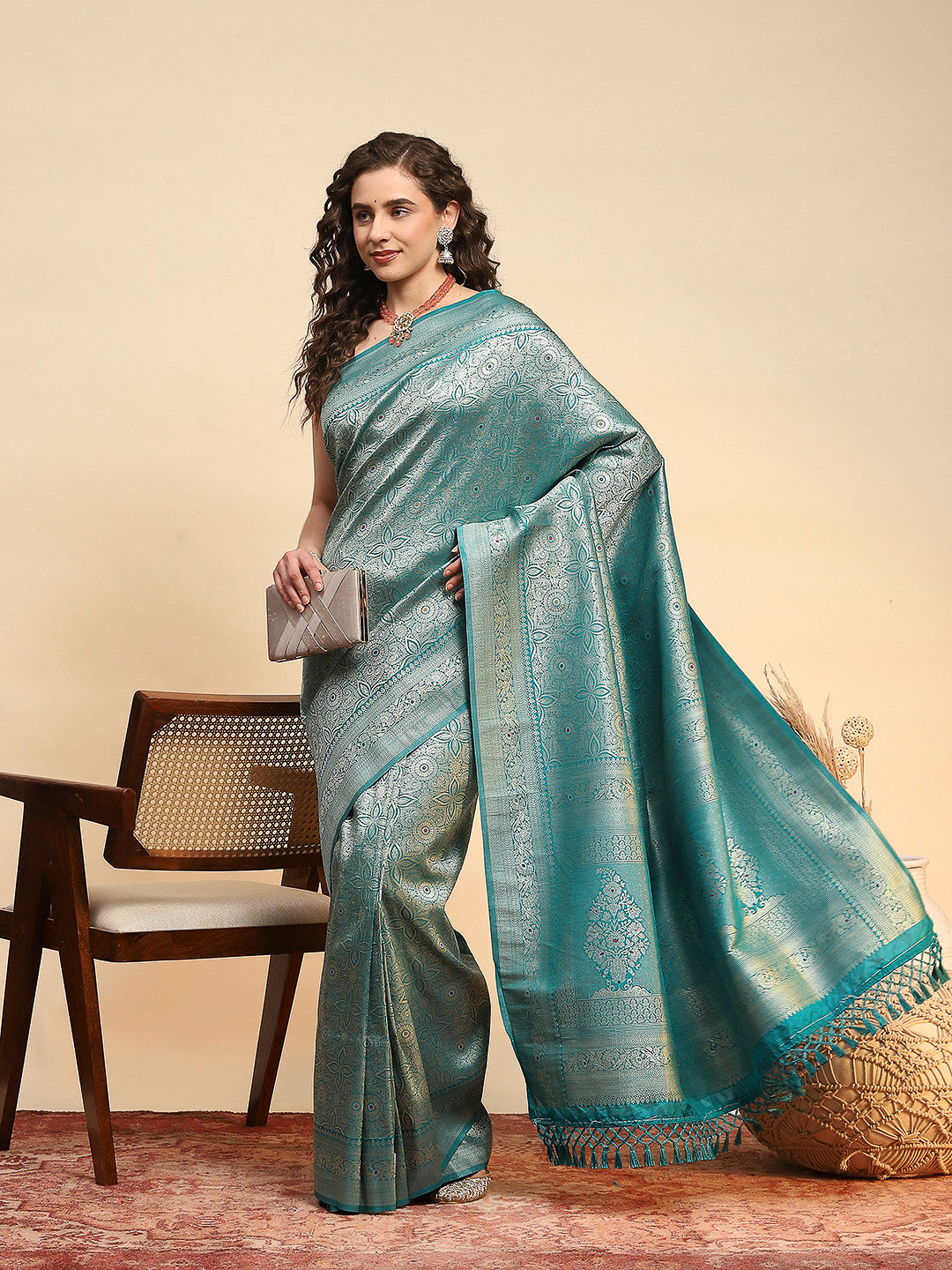 Woven Design Art Silk Saree