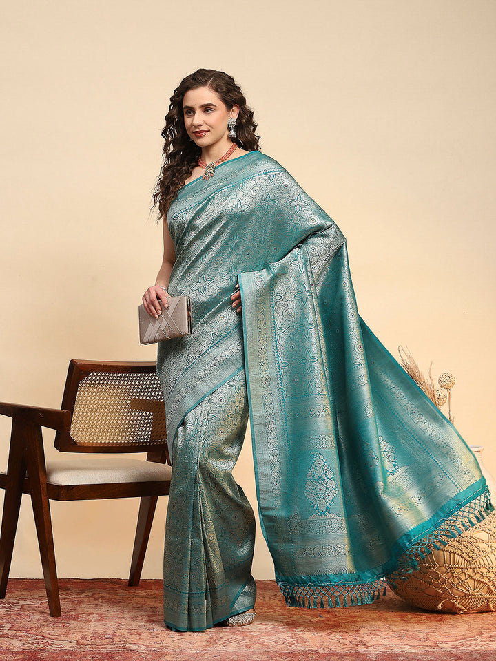 Woven Design Art Silk Saree