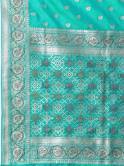 Stone Embroidery Banarasi Saree