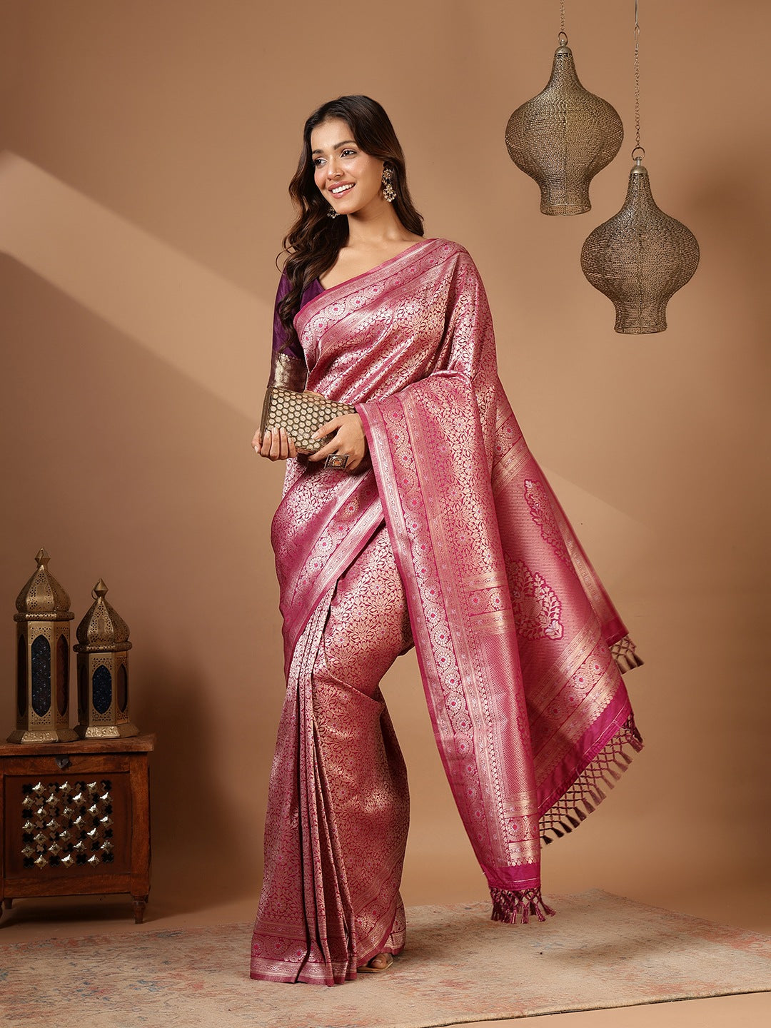 Woven Design Art Silk Saree