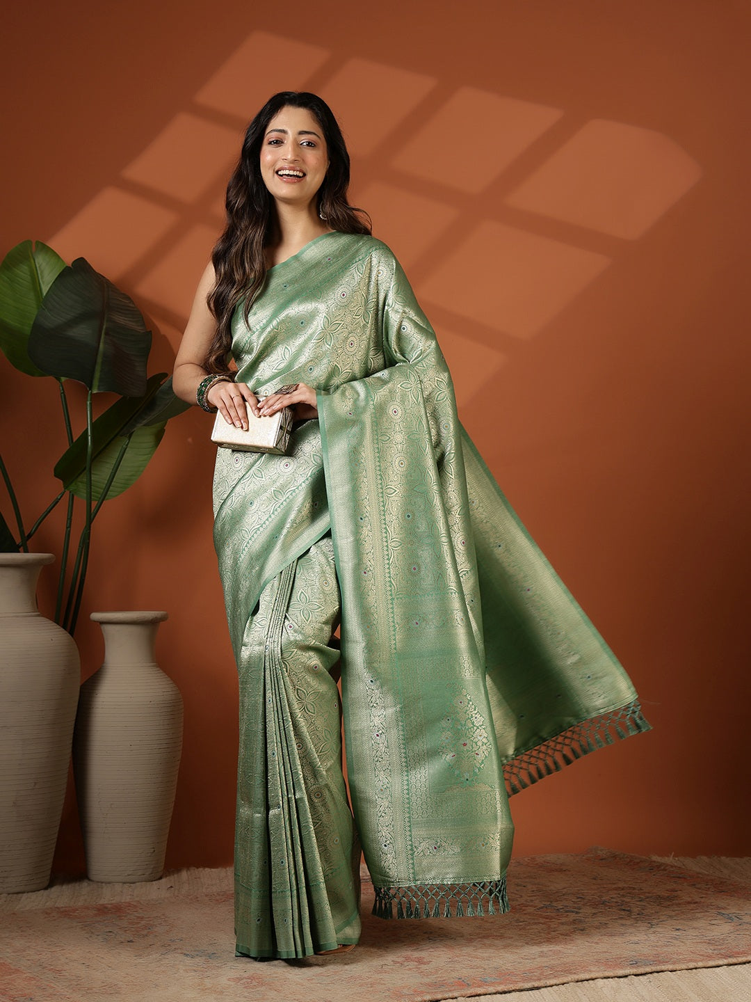 Woven Design Art Silk Saree