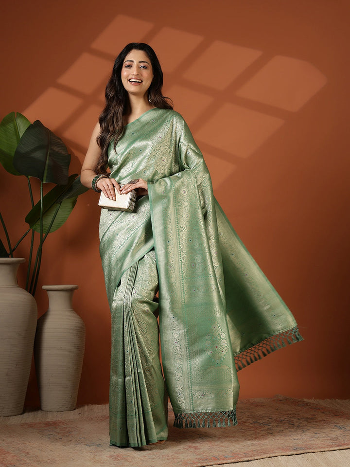 Woven Design Art Silk Saree