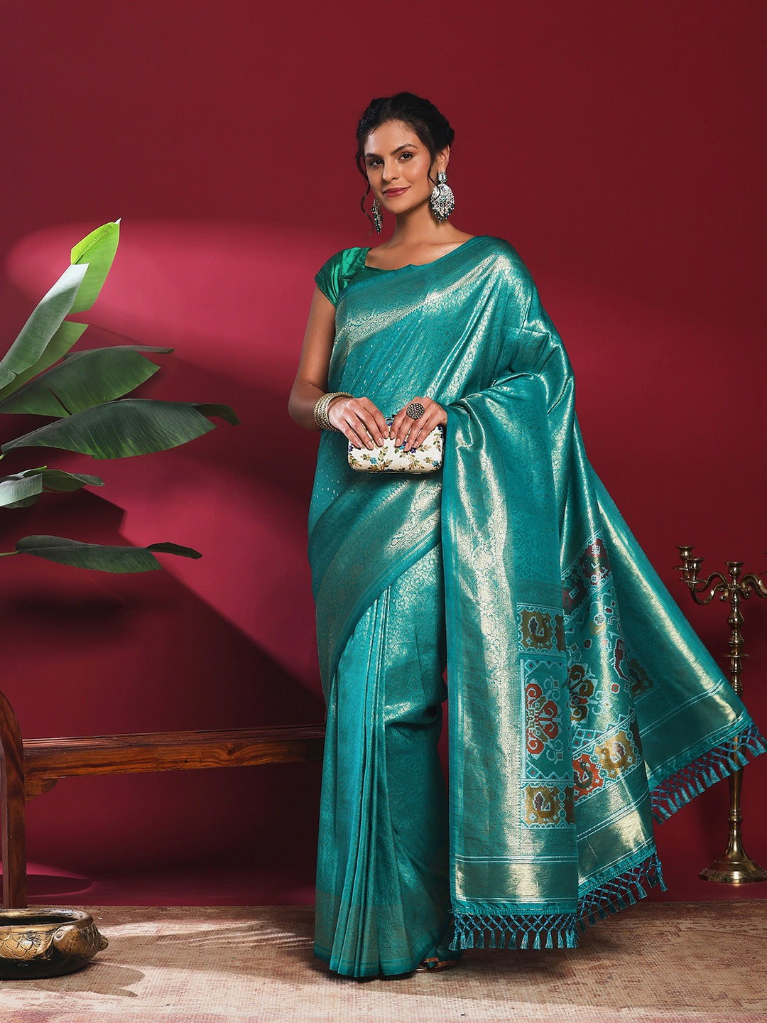Woven Design Art Silk Saree