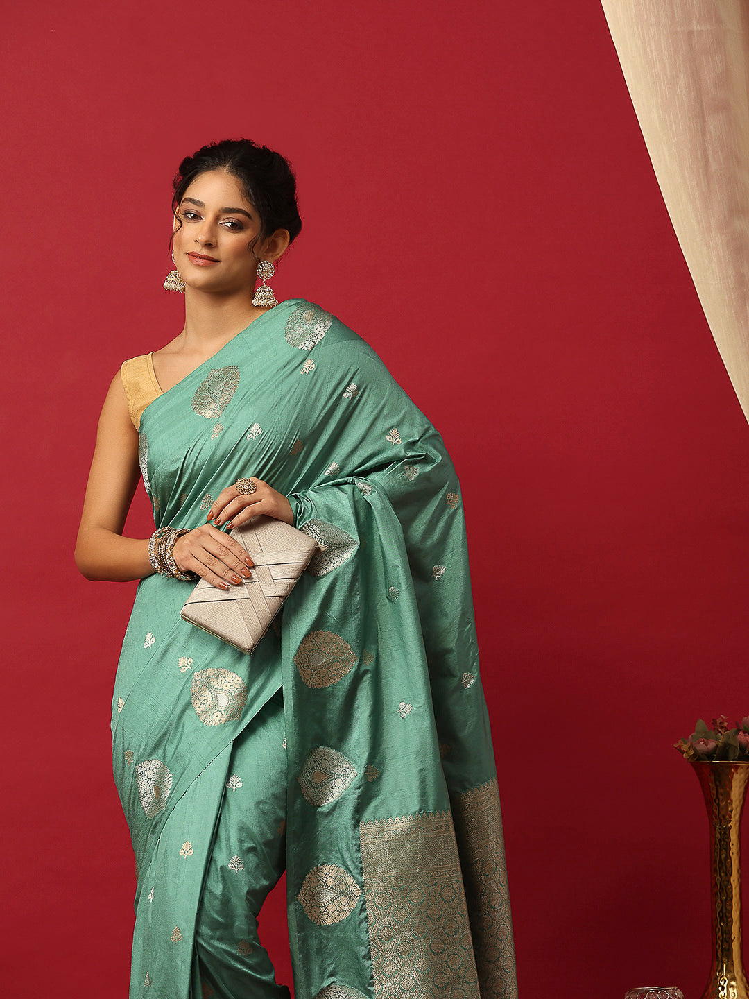 Woven Design Art Silk Saree