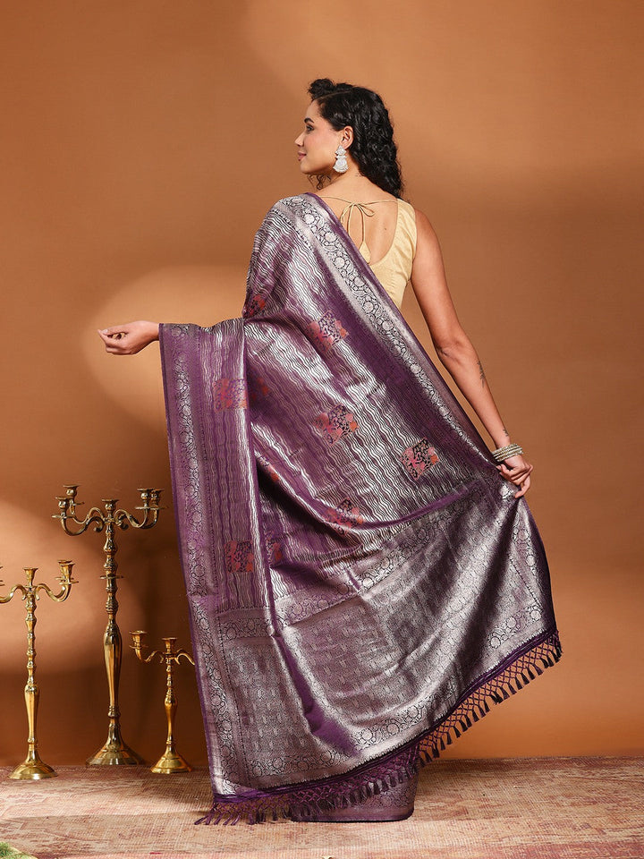 Woven Design Art Silk Saree