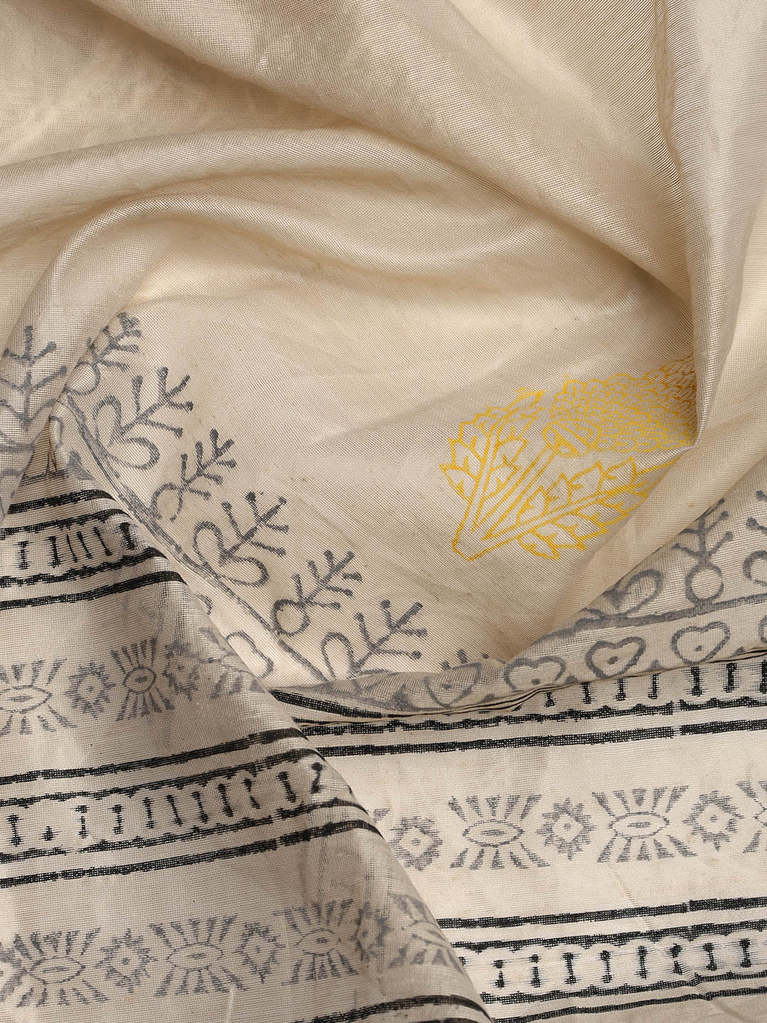 Neck Embroidered Cotton Blend Unstitched Suit With Dupatta