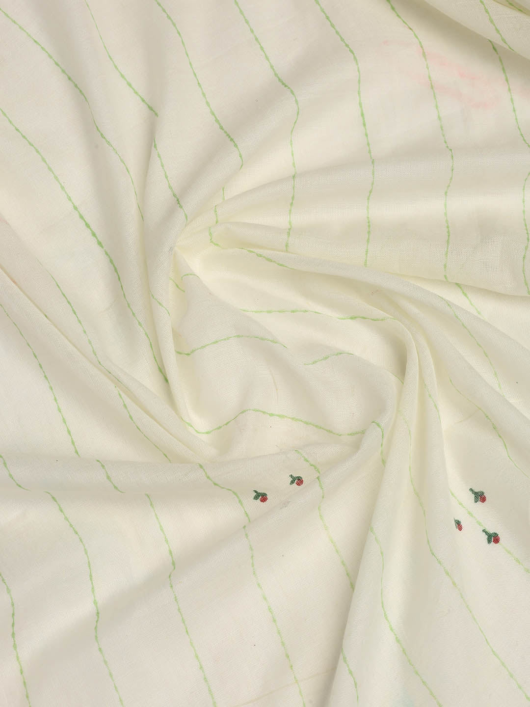 Printed Cotton Blend Unstitched Suit With Dupatta