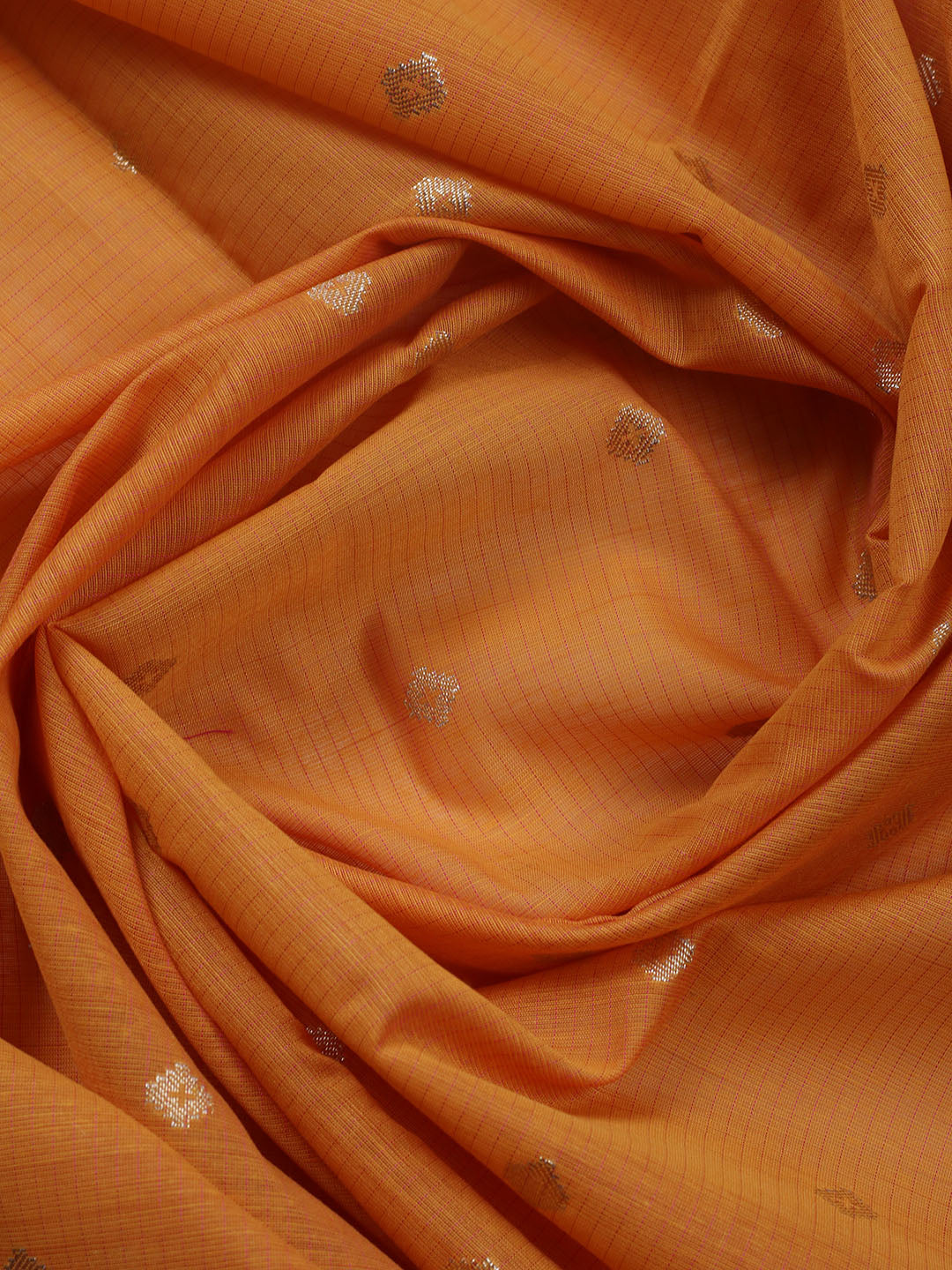 Embroidered Chanderi Unstitched Suit With Pant &amp; Dupatta